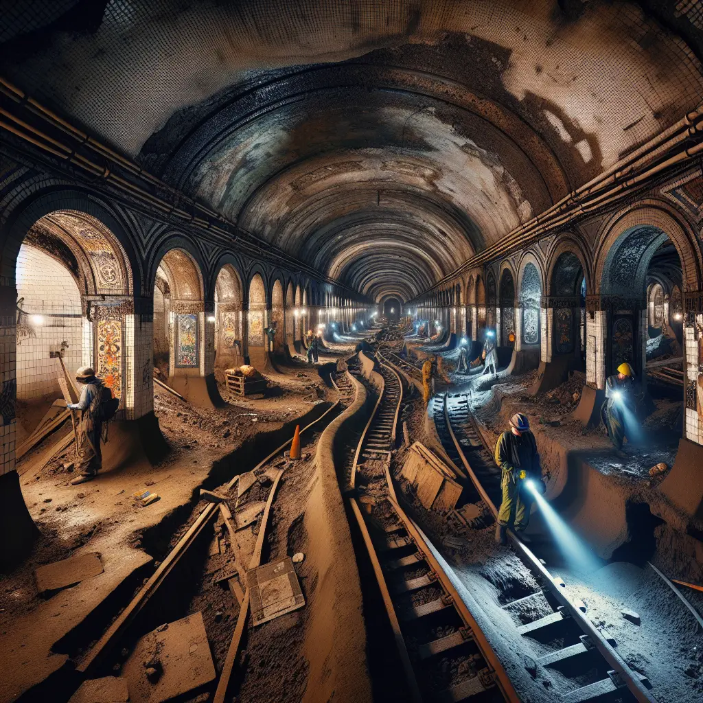 Exploring Abandoned Subway Tunnels Beneath the City